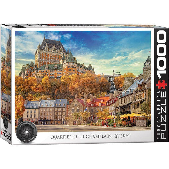 Quartier Petit Champlain Quebec 1000 Piece Jigsaw Puzzle Eurographics - for just $19.99! 