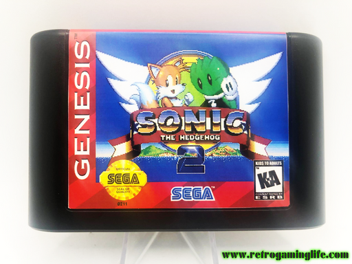 Quaver in Sonic the Hedgehog 2 Sega Genesis Repro Game Cart - for just $19.99! 