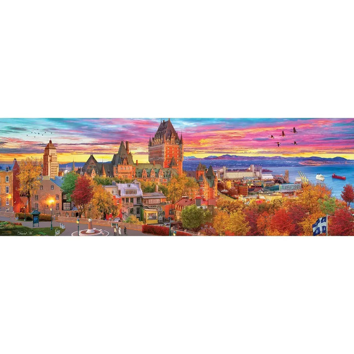 Quebec City 1000 Piece Panoramic Jigsaw Puzzle Eurographics - for just $21.99! 
