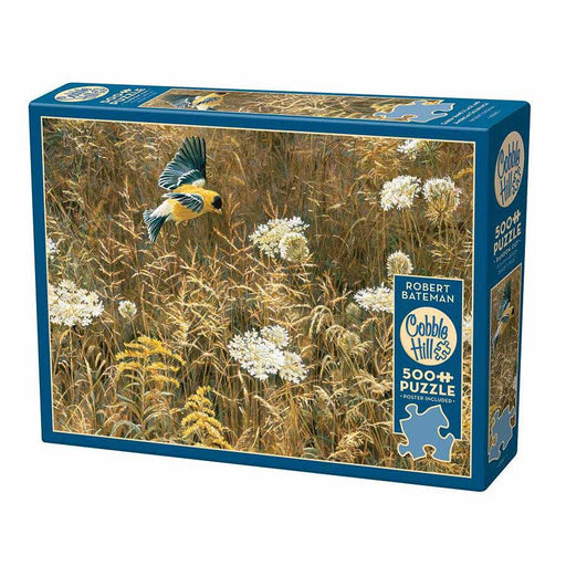 Queen Anne's Lace & American Goldfinch 500 Piece Jigsaw Puzzle Cobble Hill - for just $17.99! 