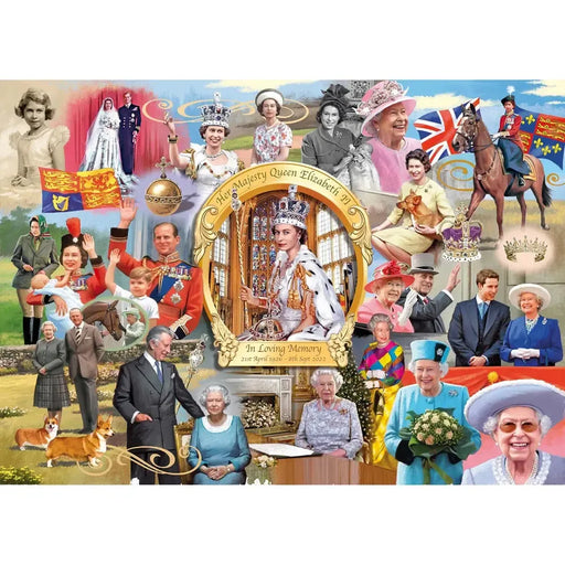 Queen Elizabeth II 1000 Piece Jigsaw Puzzle Gibsons - for just $24.99! 