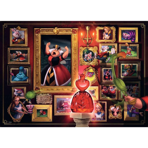 Queen of Hearts "Disney Villainous" 1000 Piece Jigsaw Puzzle Ravensburger - for just $29.99! 
