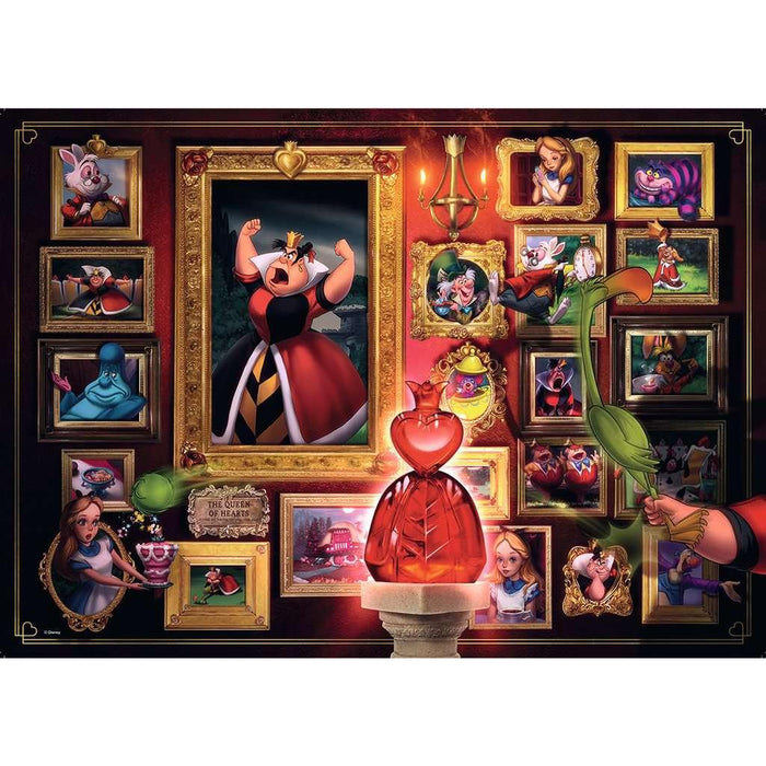 Queen of Hearts "Disney Villainous" 1000 Piece Jigsaw Puzzle Ravensburger - for just $29.99! 