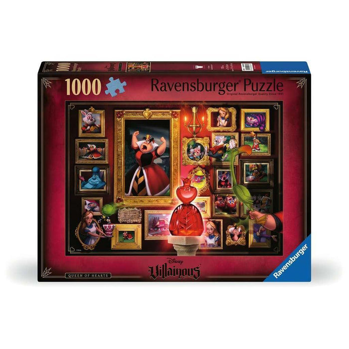 Queen of Hearts "Disney Villainous" 1000 Piece Jigsaw Puzzle Ravensburger - for just $29.99! 