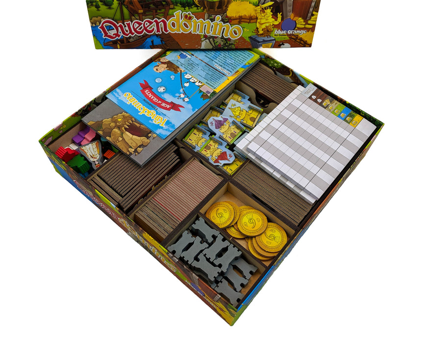 Queendomino Board Game Organizer Insert - for just $24.99! 
