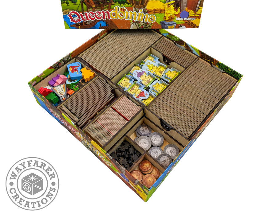 Queendomino Board Game Organizer Insert - for just $24.99! 