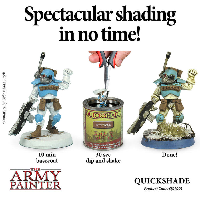Army Painter Quickshade Dip: Soft Tone - for just $34.99! 