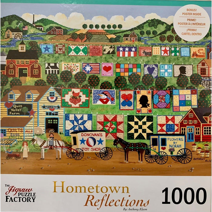 Quilt Valley Farm 1000 Piece Jigsaw Puzzle Leap Year - for just $10.99! 