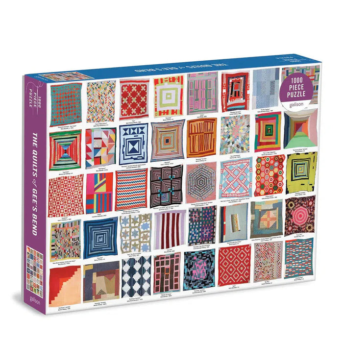Quilts of Gee's Bend 1000 Piece Jigsaw Puzzle Galison - for just $19.99! 