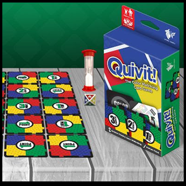 Quivit! The Color Matching Card Game - for just $9.99! 