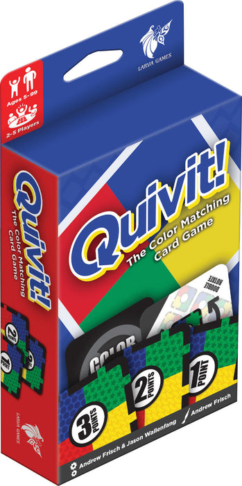 Quivit! The Color Matching Card Game - for just $9.99! 