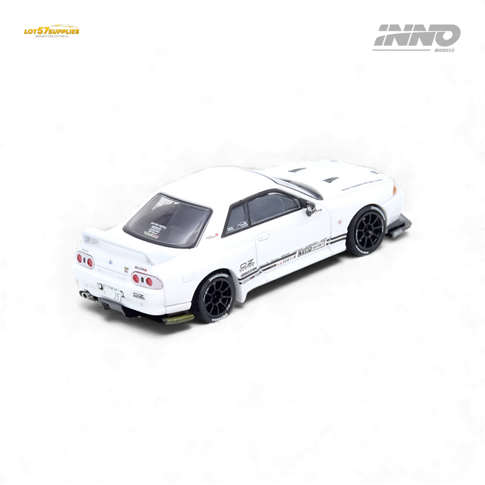 (Pre-Order) INNO64 Top Secret VR32 GT-R White 1:64 - for just $29.99! 