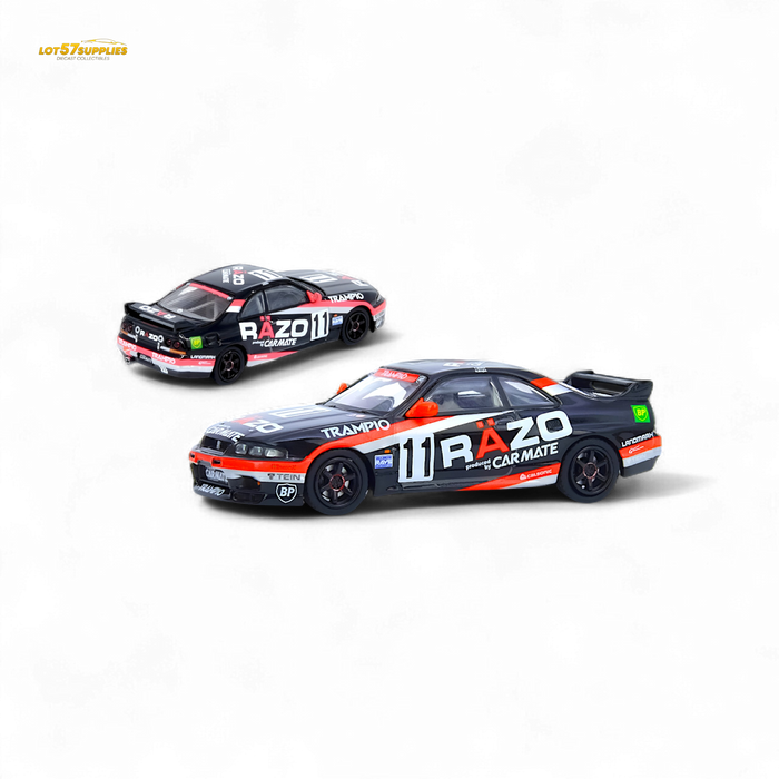 Inno64 NISSAN SKYLINE GT-R R33 #11 "RAZO TRAMPIO" N1 Super Endurance Series - SENDAN HIGHLAND 1995 Winner 1:64 - for just $29.99! 