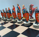 Chess Set -Robin Hood Resin Chessmen on Black/Maple Chest - for just $204! 