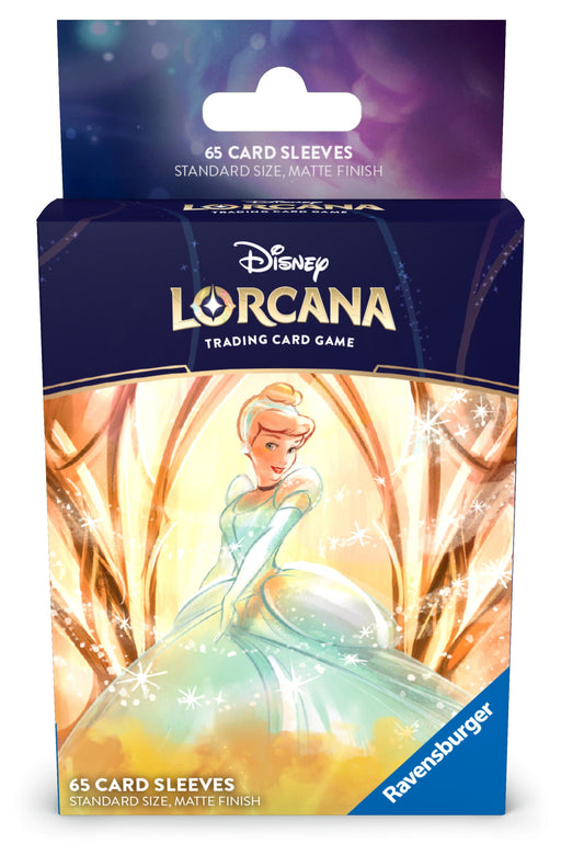 Lorcana: Card Sleeves - Cinderella (65ct) - for just $7.95! 