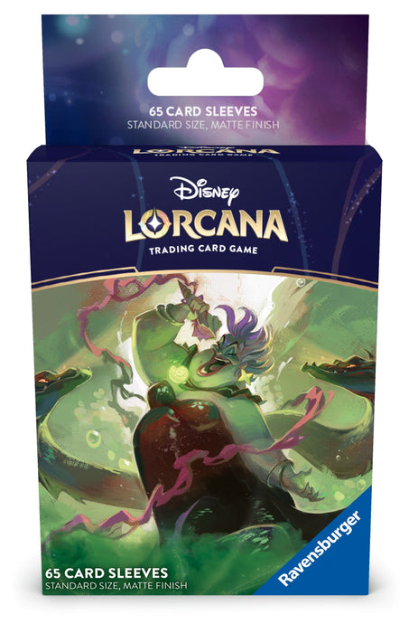 Lorcana: Card Sleeves - Ursula (65ct) - for just $7.95! 