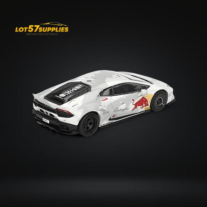 Mini-GT Lamborghini Huracan LB Works Ver. 2 Mad Mike NIMBUL RedBull Camouflage 1:64 MGT00967 - for just $22.99! 