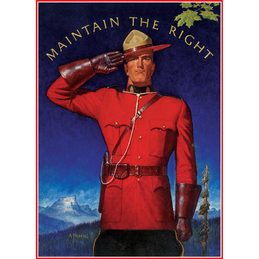 RCMP Maintain the Right 1000 Piece Jigsaw Puzzle Eurographics - for just $19.99! 