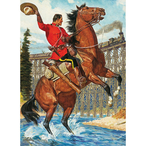RCMP Train Salute 1000 Piece Jigsaw Puzzle Eurographics - for just $19.99! 
