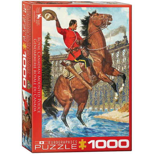 RCMP Train Salute 1000 Piece Jigsaw Puzzle Eurographics - for just $19.99! 