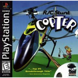 Front cover view of R/C Stunt Copter - PlayStation
