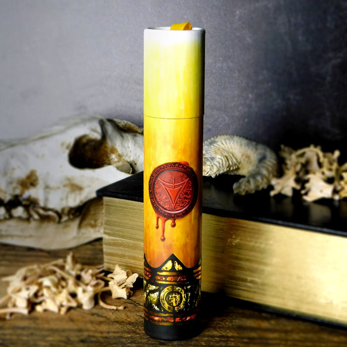 Ritual Candle Dice Tube: The Yellow Sign - for just $3.50! 