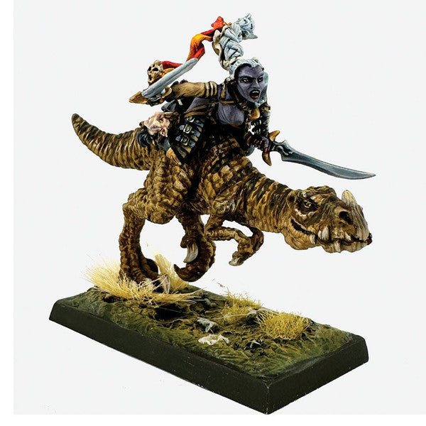 Reaper Legends: Female Dark Elf on Lizard - for just $15.99! 