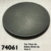 Reaper Miniatures: Round Plastic Gaming Base - 80mm (4) - for just $10.99! 