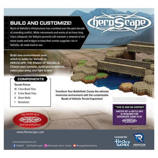 Heroscape: Roads of Valhalla Terrain Expansion - for just $50! 