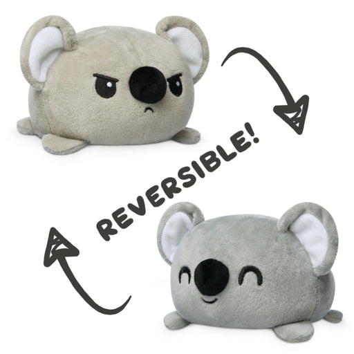 TeeTurtle Reversible Koala: Gray (Mini) - Premium Toys and Collectible - Just $16.99! Shop now at Retro Gaming of Denver