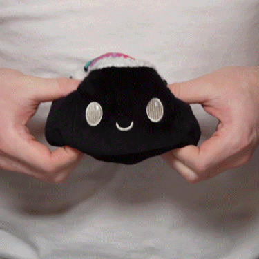 TeeTurtle Reversible Sushi: Black (Mini) - for just $16.99! 
