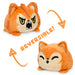 TeeTurtle Reversible Werewolf: Brown (Mini) - for just $16.99! 