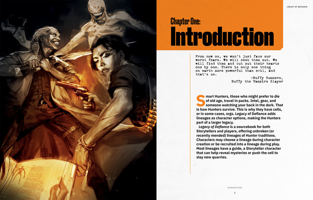 Hunter: The Reckoning - 5th Edition - Legacy of Defiance - Sourcebook - for just $50! 