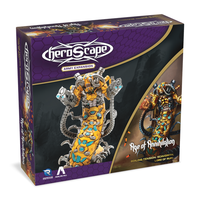 Heroscape: Scavorith, Lord of Ruin Army Expansion - for just $30! 