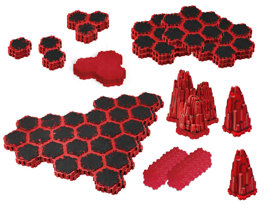 Heroscape: The Lava Fields of Valhalla Terrain Expansion - for just $70! 