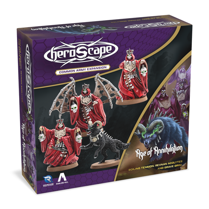 Heroscape: Revnan Acolytes & Grave Grim Common Army Expansion - for just $40! 