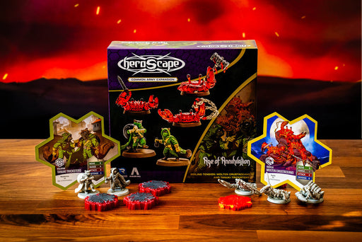 Heroscape: Molten Crustaceans & Tanuki Tricksters Common Army Expansion - for just $40! 
