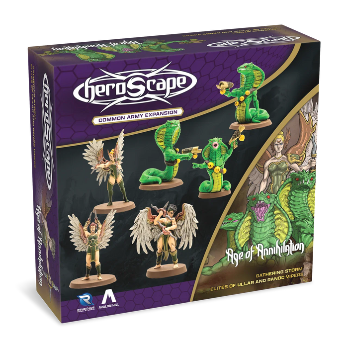 Heroscape: Age of Annihilation - Elites of Ullar & Ranoc Vipers - Common Army Expansion - for just $49.99! 
