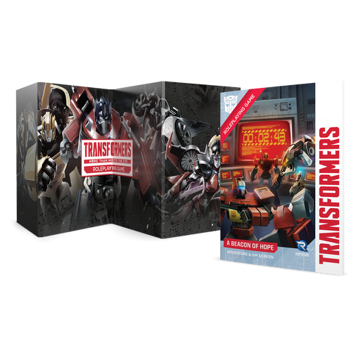 Transformers RPG: A Beacon of Hope Adventure & GM Screen - for just $28! 