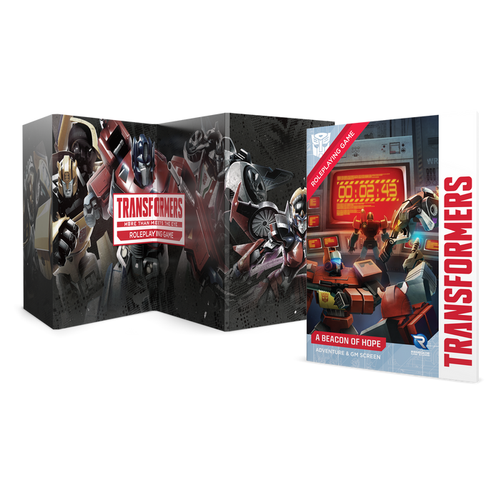 Transformers RPG: A Beacon of Hope Adventure & GM Screen - for just $28! 