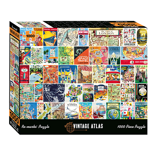 Puzzle: Vintage Atlas - for just $19.99! 