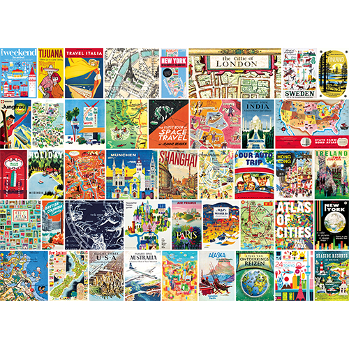 Puzzle: Vintage Atlas - for just $19.99! 