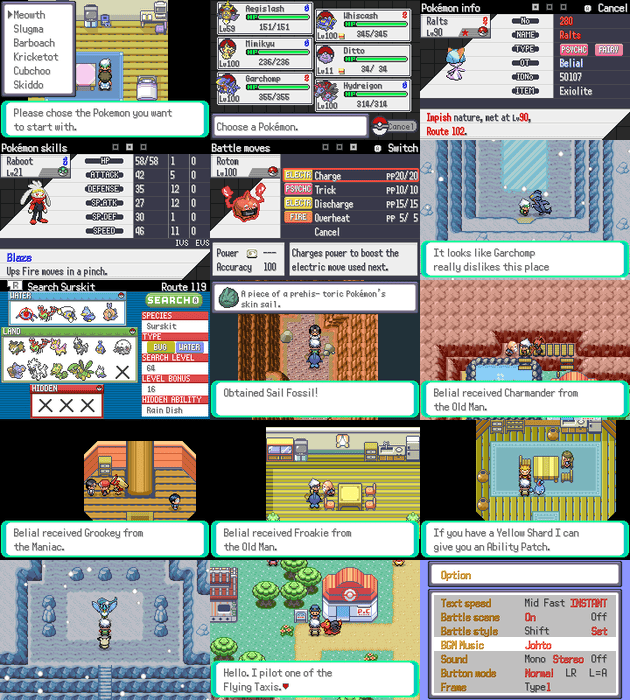 Pokemon R.O.W.E GBA Custom Pokemon ROM Hack Video Game Boy Advance - for just $18.49! 