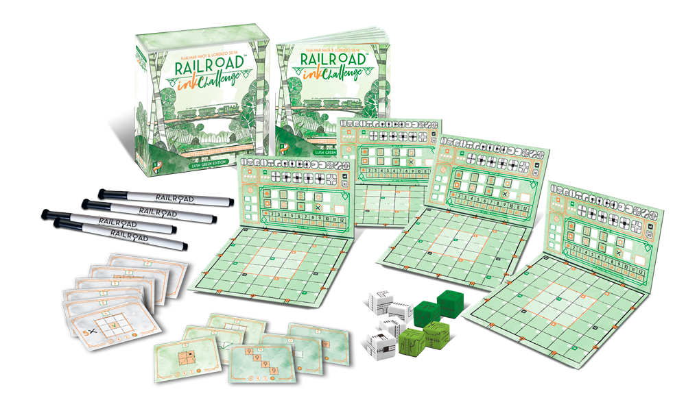 Railroad Ink Challenge - Lush Green Edition - for just $22.99! 