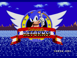 Robotnik Returns Sega Genesis Video Game Cart - for just $19.99! 
