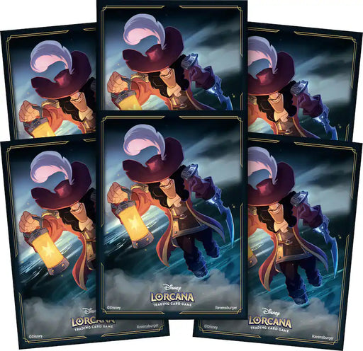 Disney Lorcana TCG: Card Sleeves - The First Chapter - Captain Hook (65) - for just $10.99! 