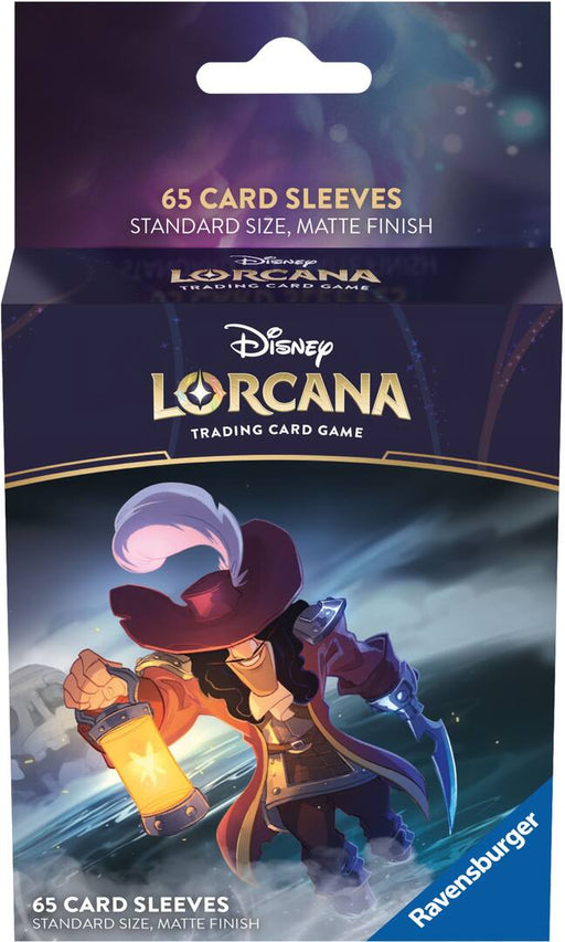 Disney Lorcana TCG: Card Sleeves - The First Chapter - Captain Hook (65) - for just $10.99! 