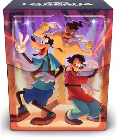 Disney Lorcana TCG: Deck Box - Goofy - for just $8! 