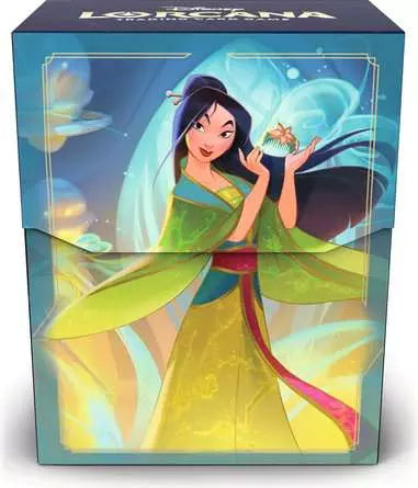Disney Lorcana TCG: Deck Box - Mulan - for just $8! 