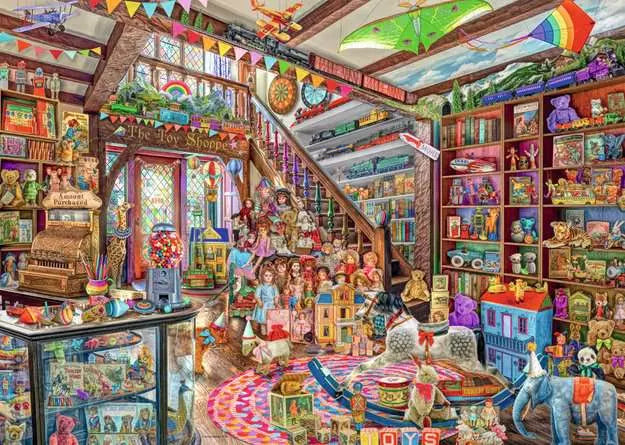Ravensburger: Puzzle - The Fantasy Toy Shop - for just $25! 